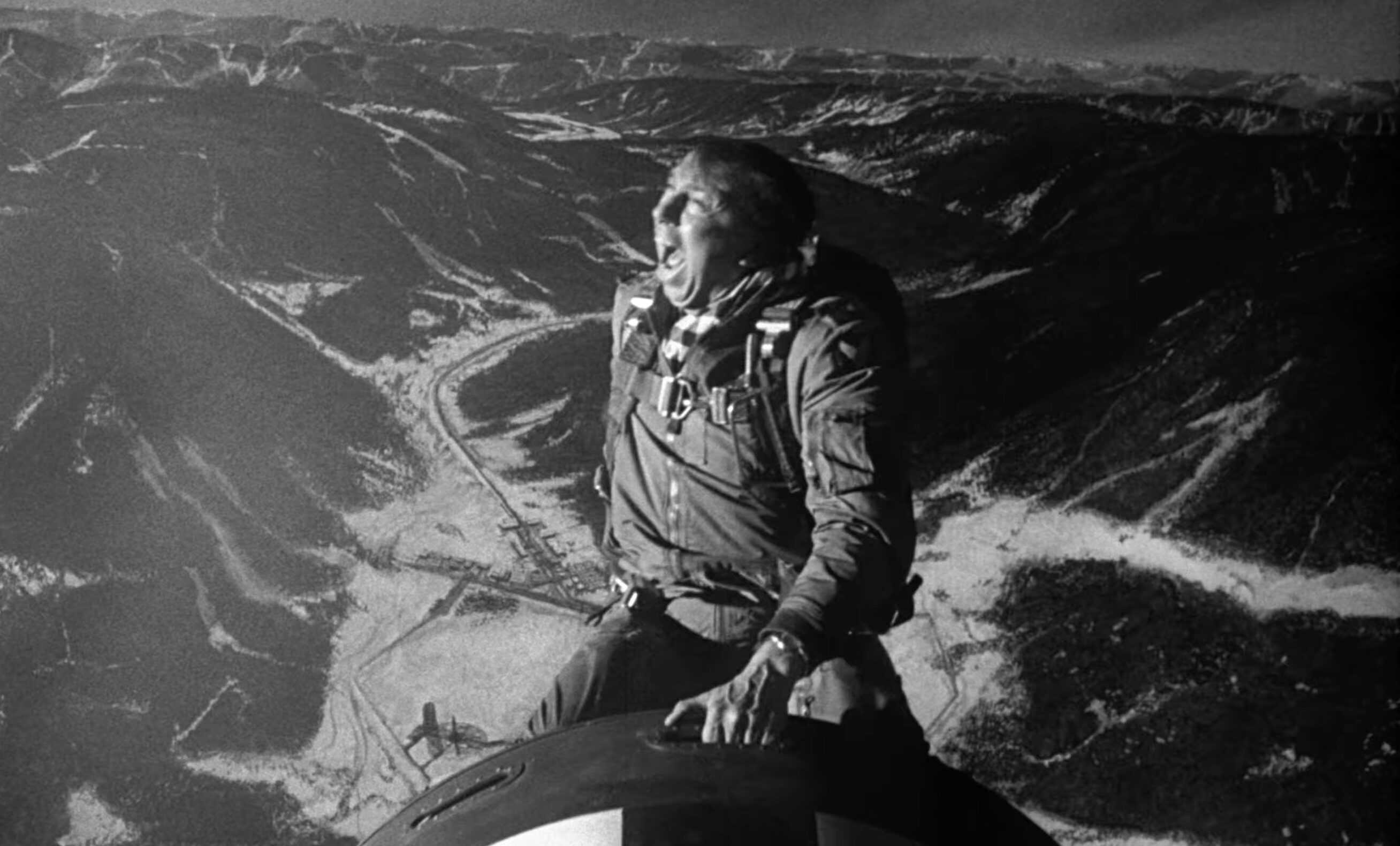 Dr. Strangelove riding the bomb